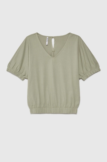 WOMEN'S TSHIRT L-TS-4619 OLIVE