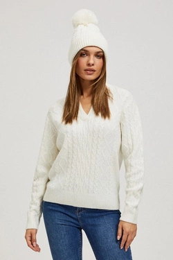 CZAPKA DAMSKA Z-CZ-4214 OFF WHITE