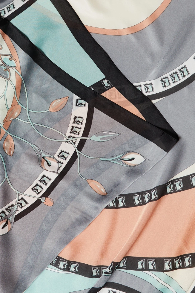 WOMEN'S SCARF L-SZ-4938 MINT-set