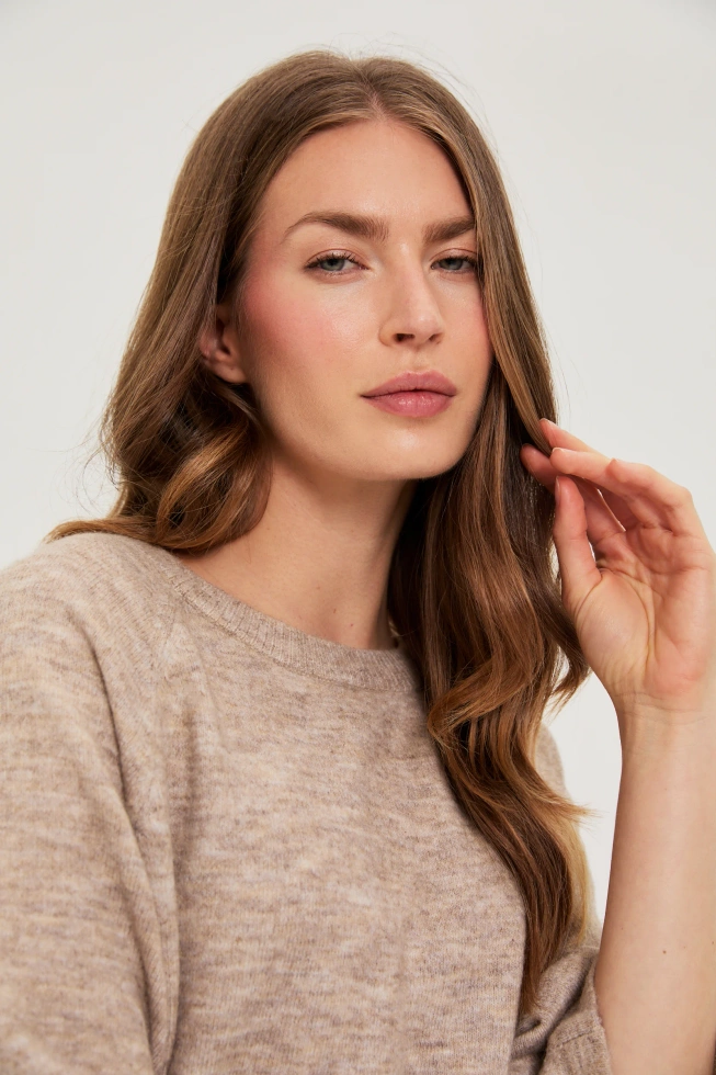 WOMEN'S SWEATER Z-SW-4846 COFFEE