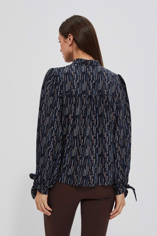 Geometric patterned shirt