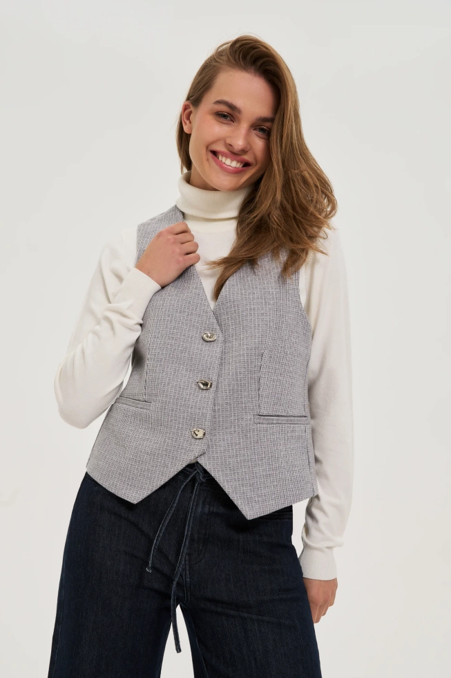 MARYNARKA DAMSKA Z-KA-4808 L.GREY