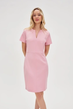 WOMEN'S DRESS L-SU-4632 PINK-set