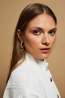 EARRINGS L-KK-4022 SILVER