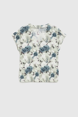 WOMEN'S SHIRT L-KO-4903 OLIVE