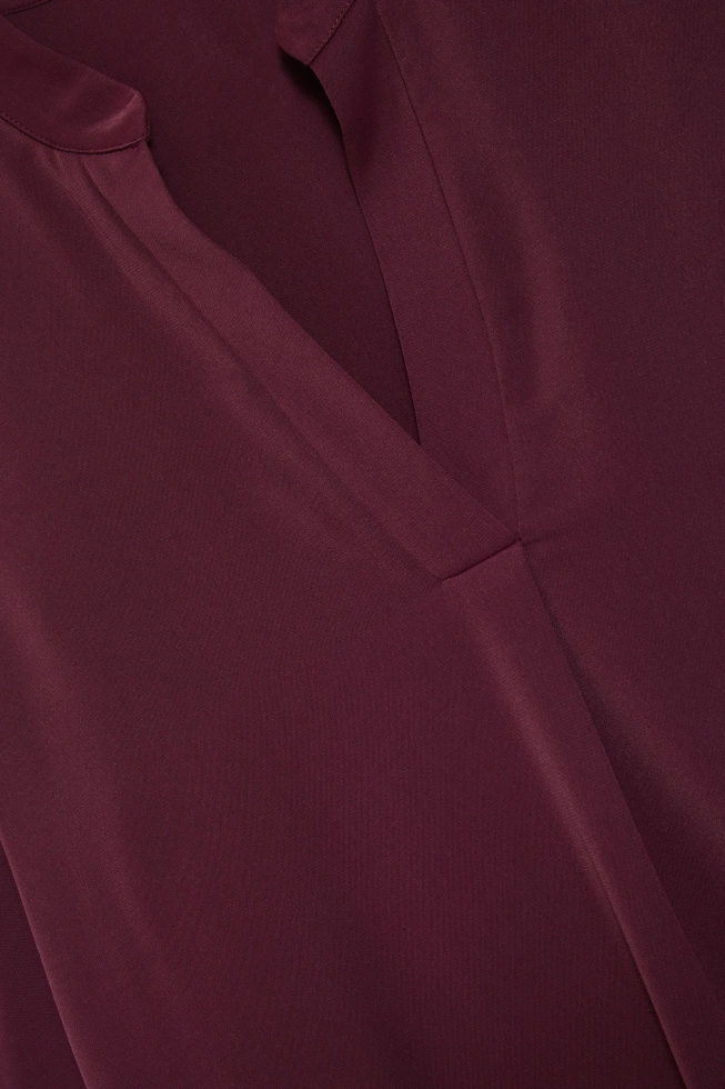 WOMEN'S SHIRT Z-KO-4819 BURGUNDY