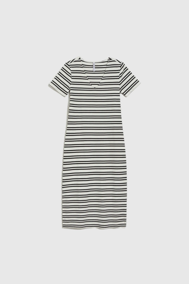 WOMEN'S DRESS L-SU-4655 OFF WHITE-set