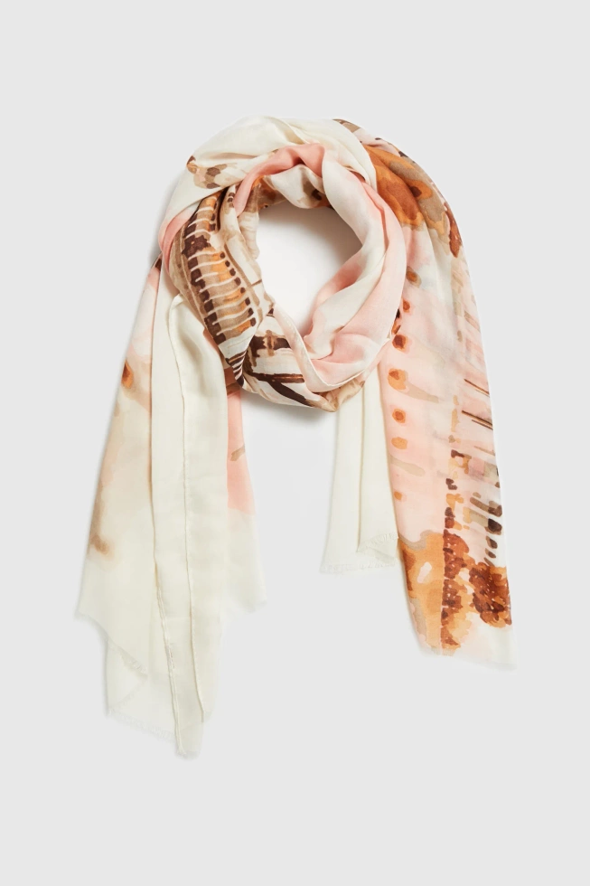 WOMEN'S SCARF L-SZ-4903 L.PINK-set