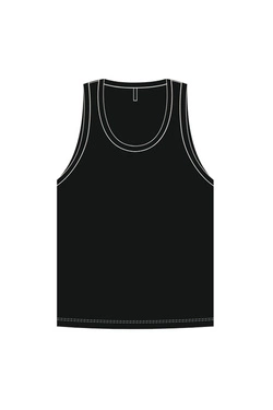 WOMEN'S TOP L-TS-5027 BLACK