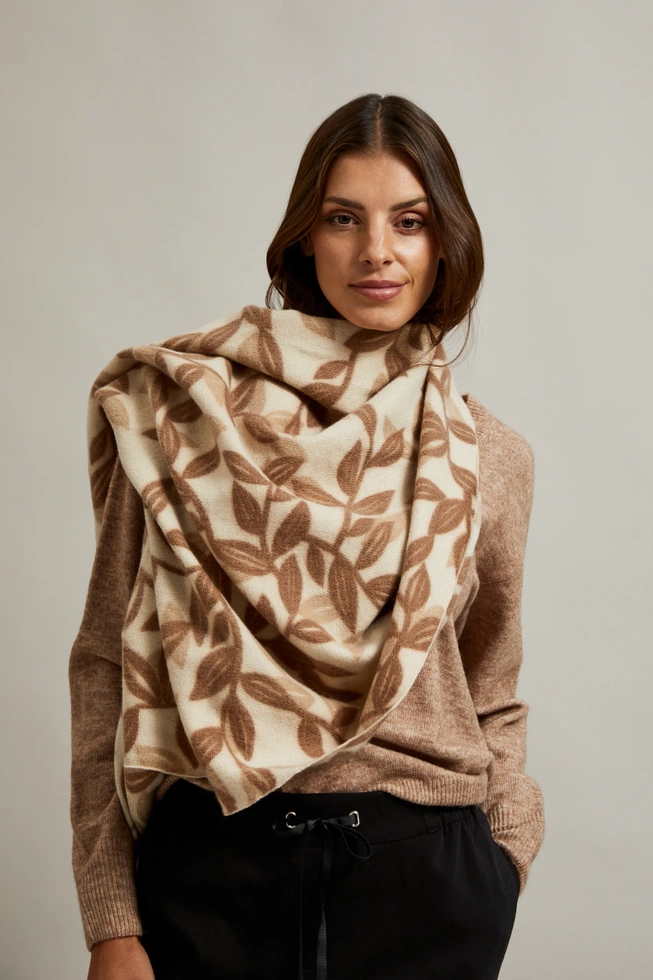 WOMEN'S SCARF Z-SZ-4503 BEIGE