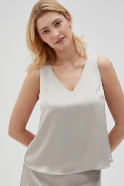 WOMEN'S SHIRT L-KO-4630 L.BEIGE