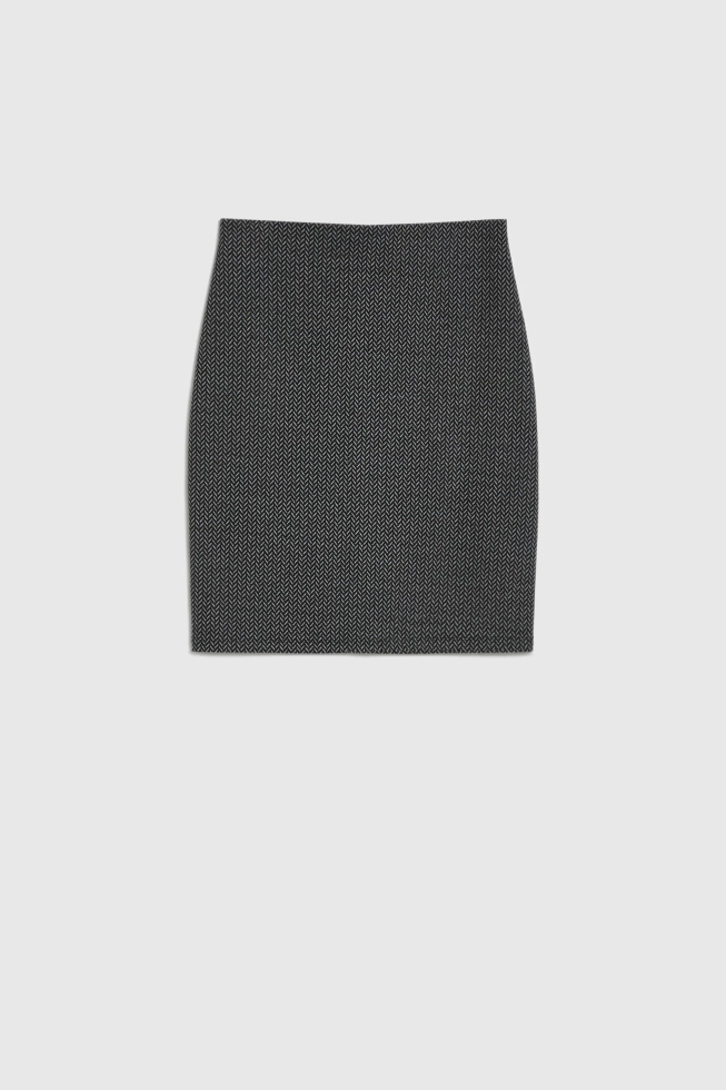 WOMEN'S SKIRT Z-SC-4803 GRAPHITE-set