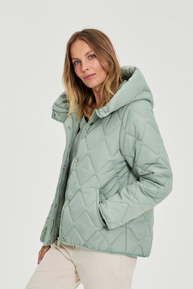 WOMEN'S JACKETS L-KU-4900 OLIVE