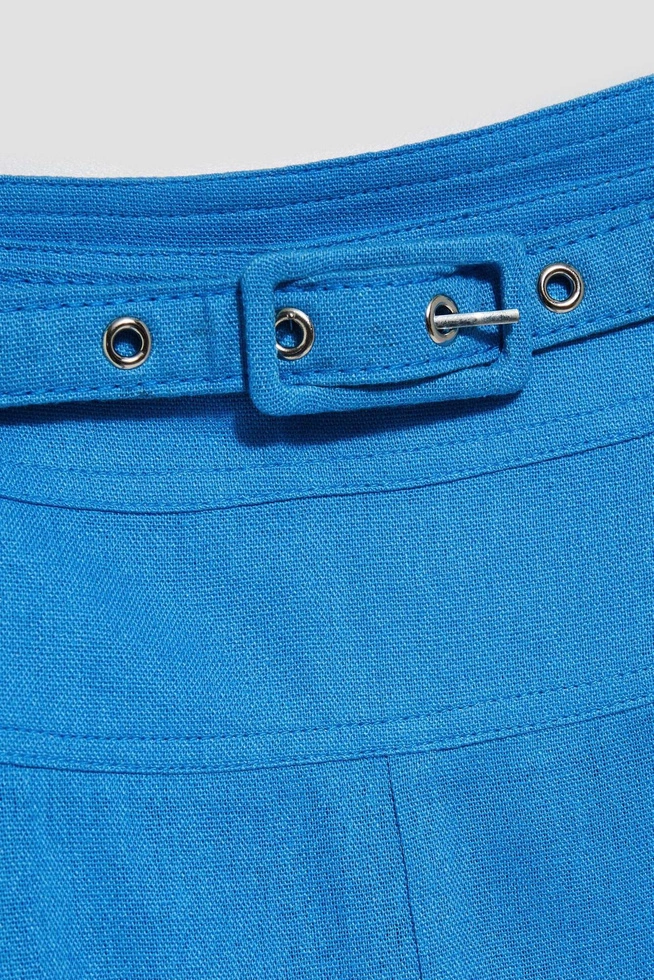 SPÓDNICA DAMSKA L-SC-4020 FRESH BLUE