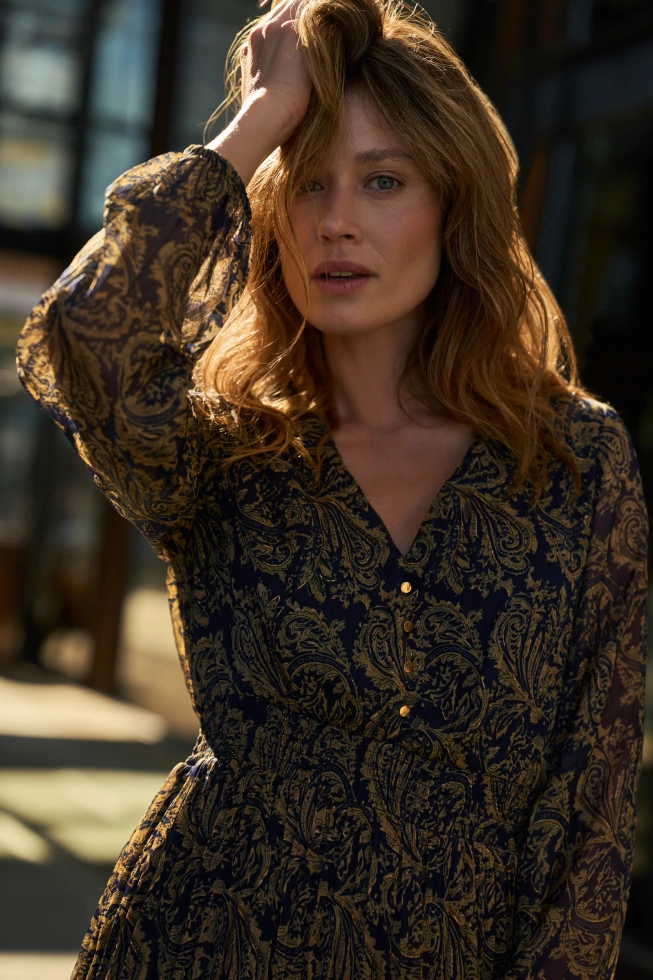 SUKIENKA DAMSKA Z-SU-4832 NAVY-pakiet