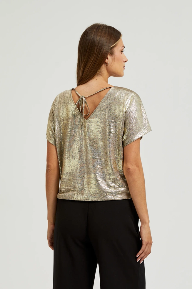 WOMEN'S TSHIRT Z-TS-4527 GOLD