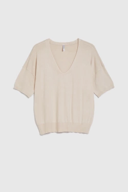 SWETER DAMSKI L-SW-4908 L.BEIGE-pakiet