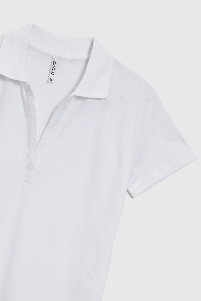WOMEN'S TSHIRT L-TS-4701 WHITE