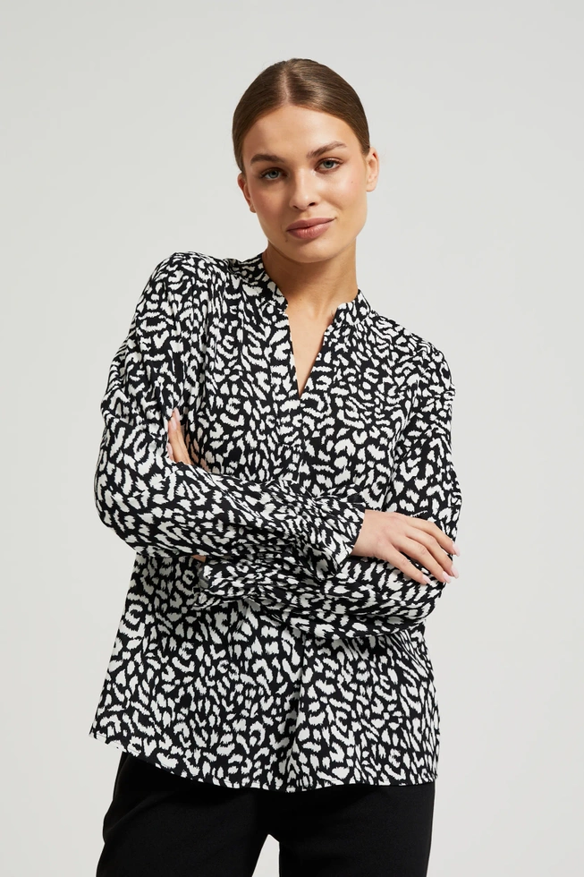 WOMEN'S SHIRT Z-KO-4506 BLACK-set