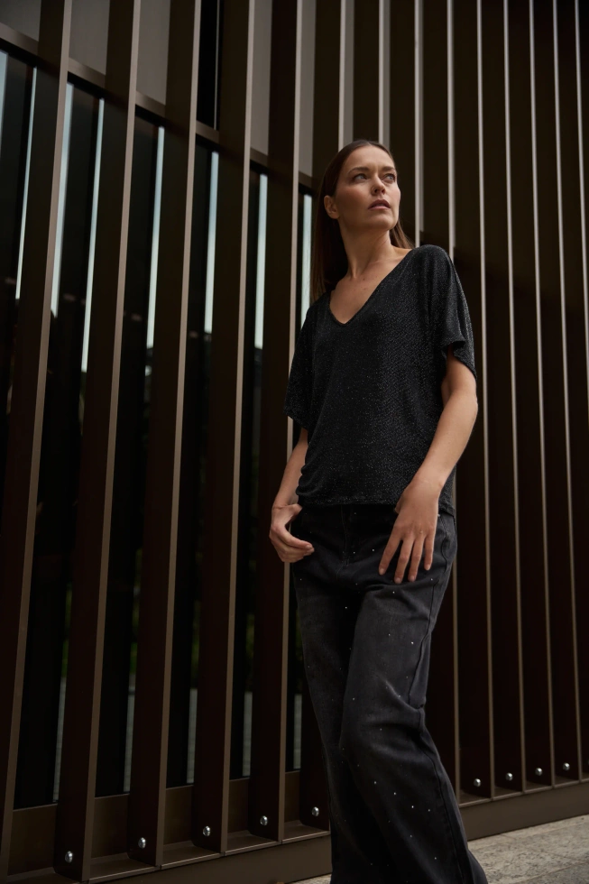WOMEN'S TSHIRT Z-TS-4830 BLACK