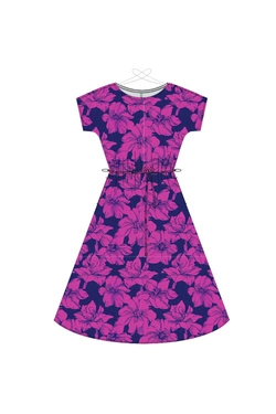 WOMEN'S DRESS L-SU-4945 NAVY