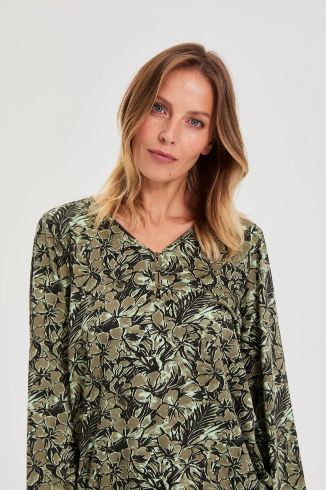 BLUZKA DAMSKA Z-TS-4810 OLIVE