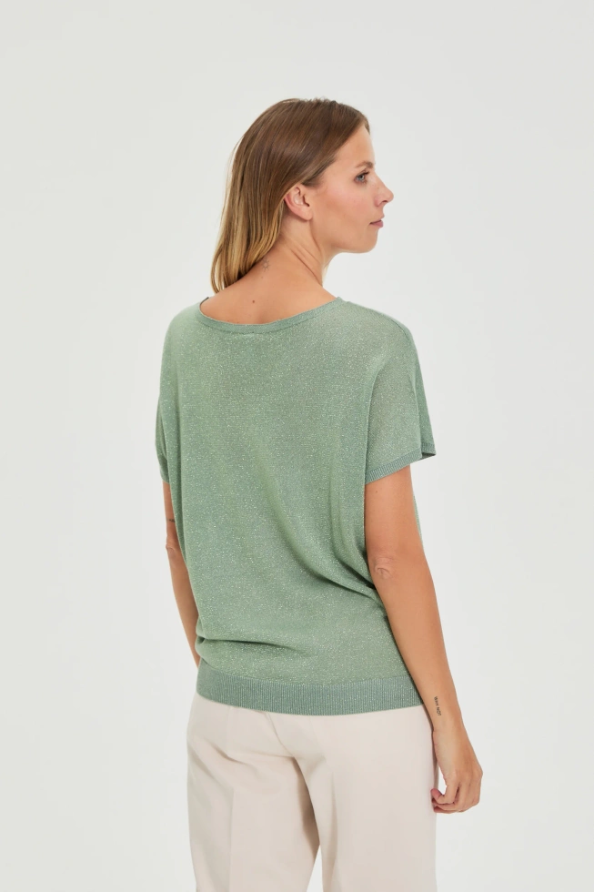 SWETER DAMSKI L-SW-4903 OLIVE