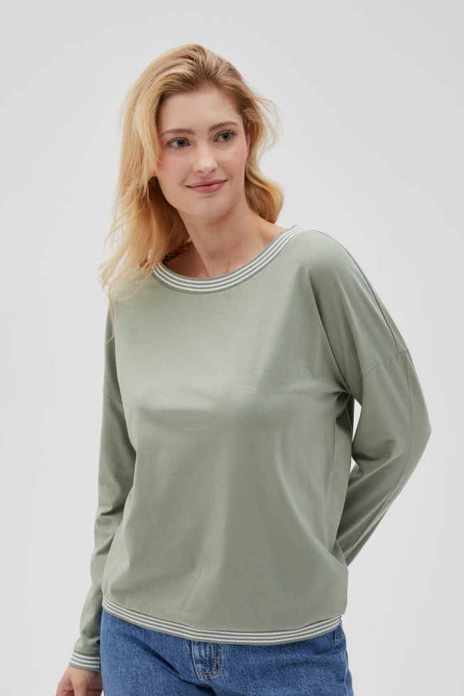 WOMEN'S LONGSLEEVE L-TS-4617 OLIVE