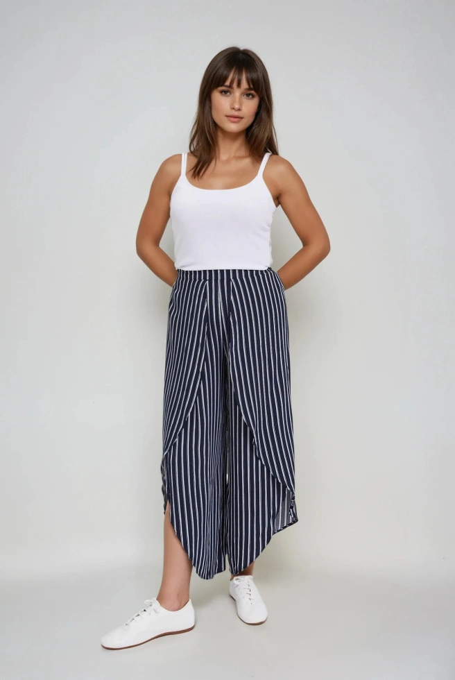 SPODNIE DAMSKIE L-SP-4627 NAVY