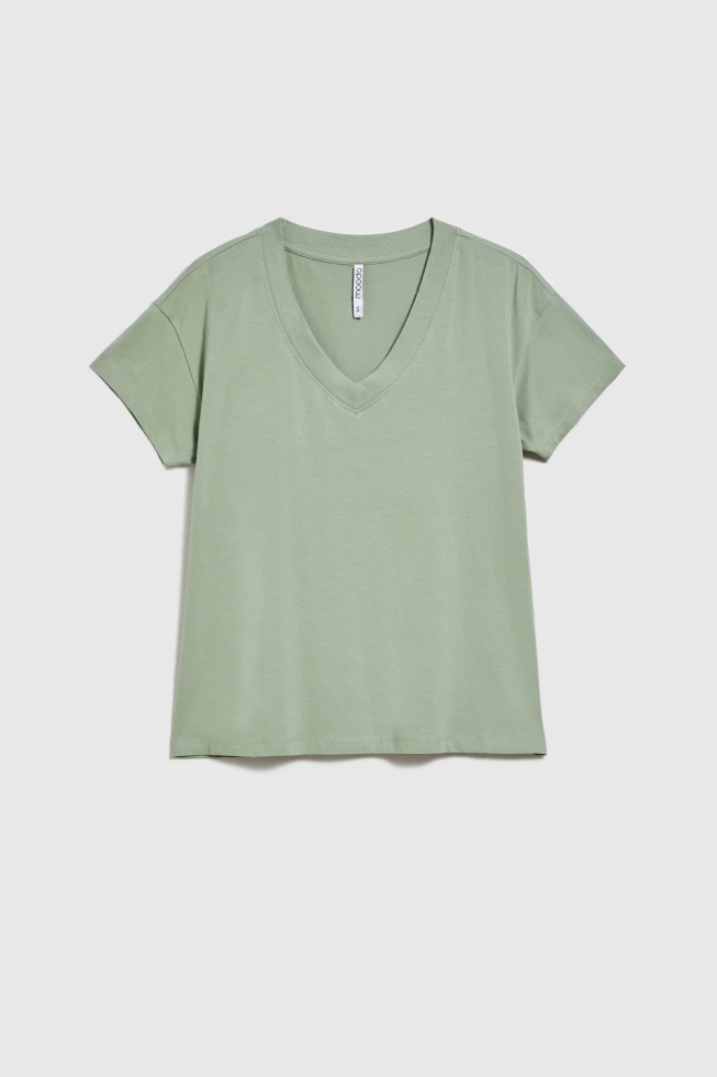 WOMEN'S TSHIRT L-TS-4625 OLIVE