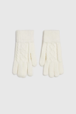 RĘKAWICZKI DAMSKIE Z-RE-4503 OFF WHITE