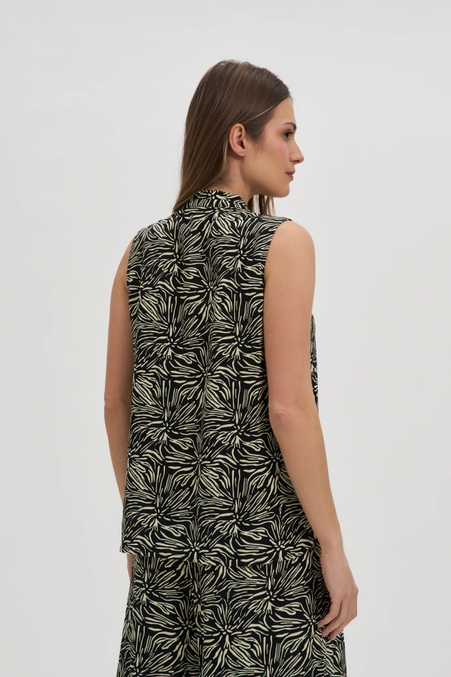 WOMEN'S SHIRT L-KO-4650 BLACK-set