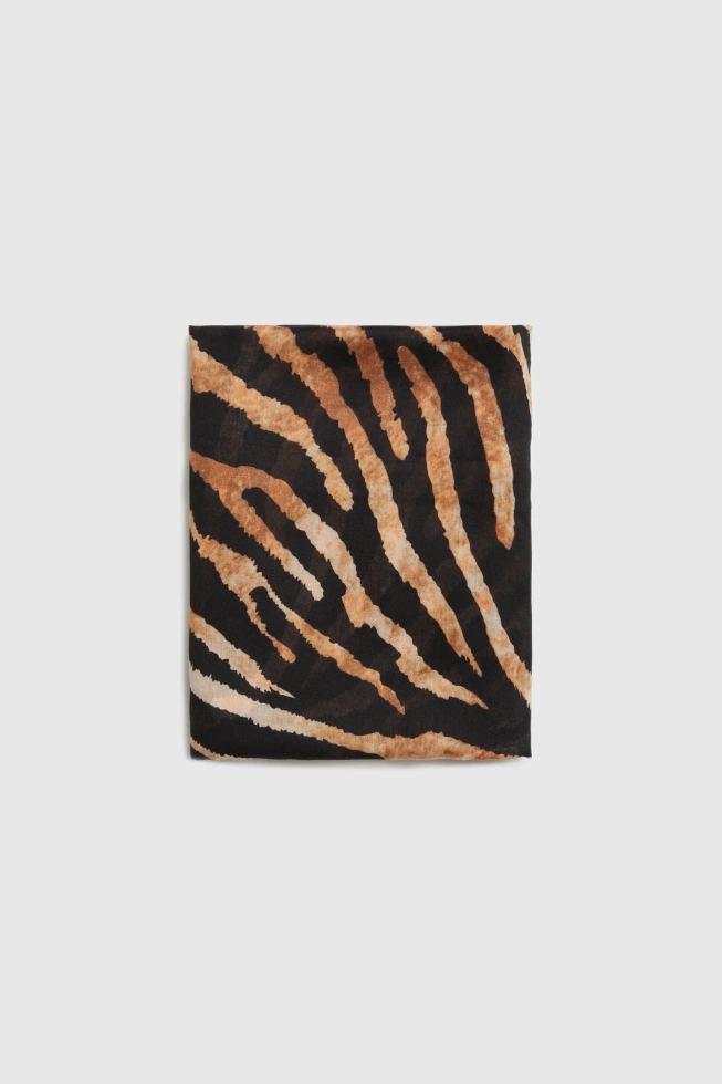 WOMEN'S SCARF L-SZ-4914 BLACK-set