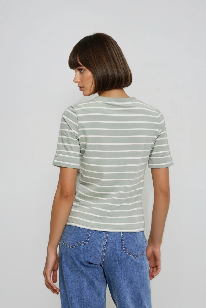 WOMEN'S TSHIRT L-TS-4933 OLIVE-set