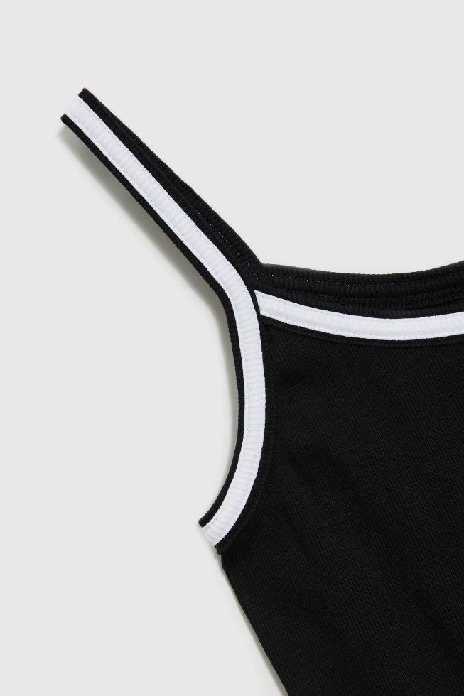 WOMEN'S TOP L-TS-4726 BLACK