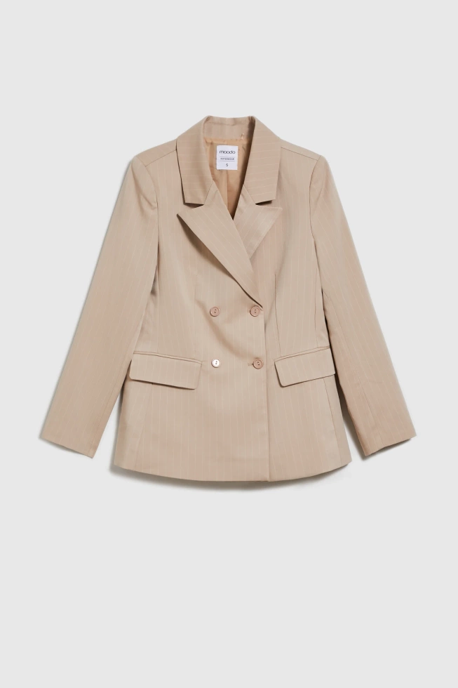 MARYNARKA DAMSKA L-MR-4613 L.BEIGE