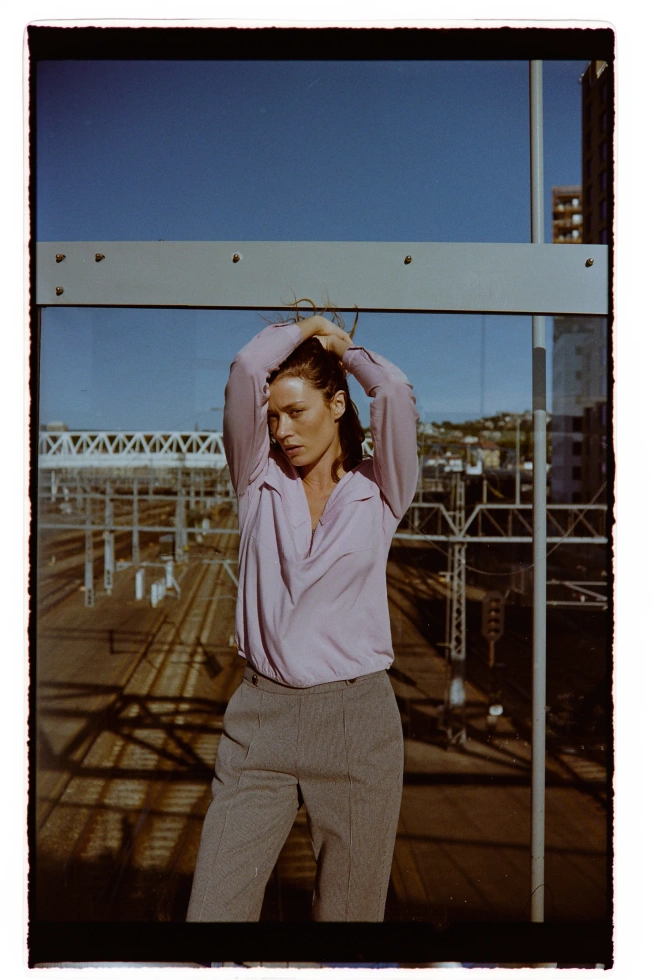 WOMEN'S SHIRT Z-KO-4814 PINK