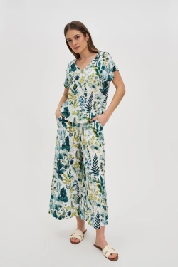 SPODNIE DAMSKIE L-SP-4626 OFF WHITE-pakiet