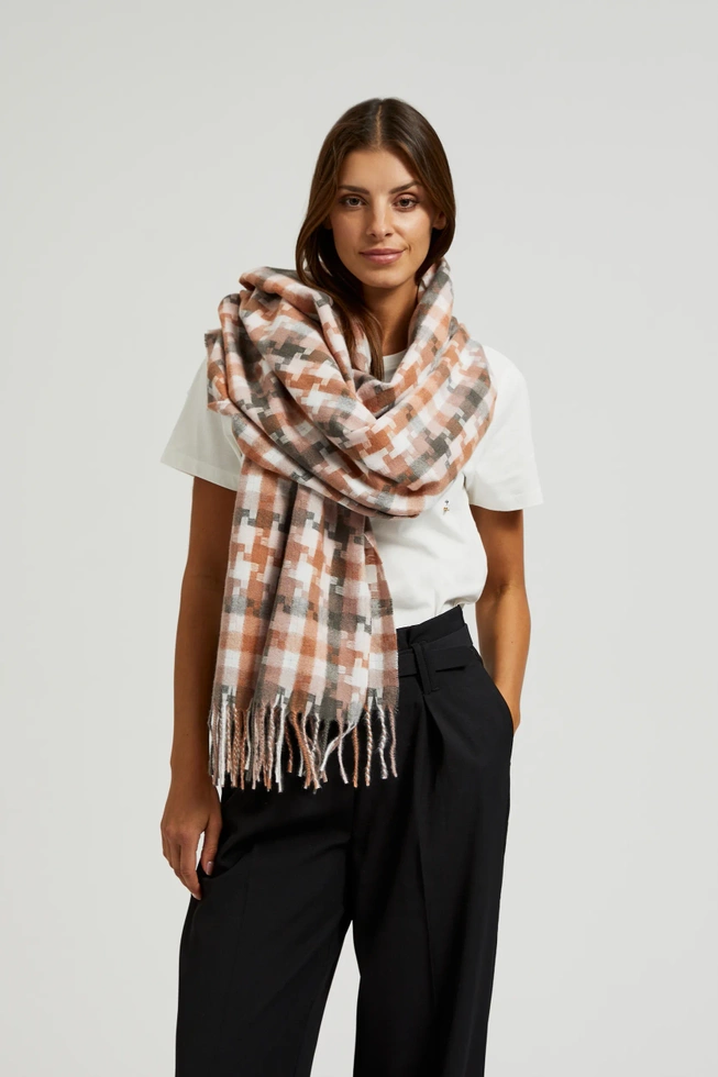 WOMEN'S SCARF Z-SZ-4507 DUSTY PINK