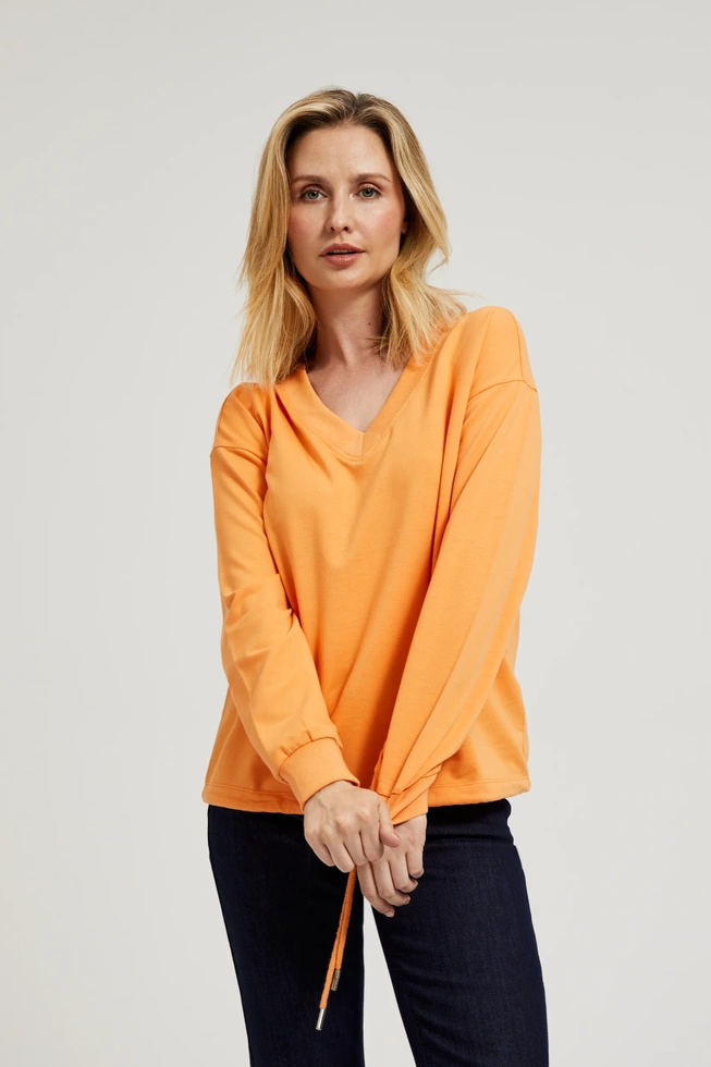 WOMEN'S SWEATSHIRT Z-BL-4509 ORANGE