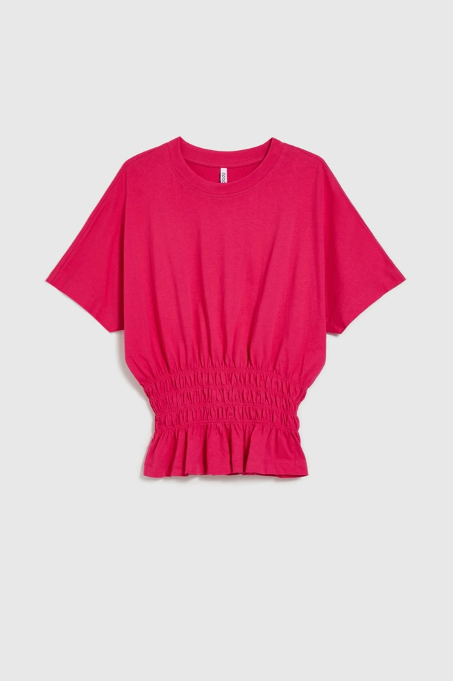 WOMEN'S TSHIRT L-TS-4638 FUCHSIA