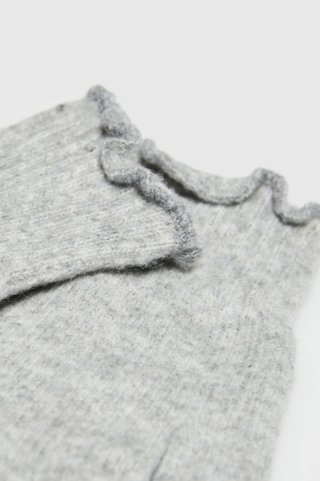 WOMEN'S GLOVES Z-RE-4801 L.GREY