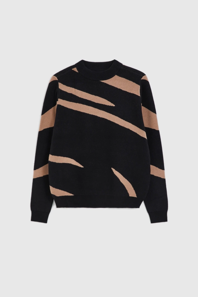 WOMEN'S SWEATER Z-SW-4845 BLACK