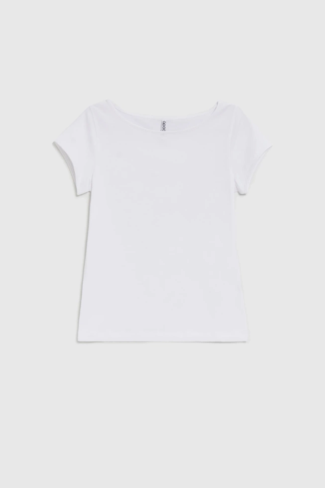 WOMEN'S TSHIRT L-TS-4952 WHITE