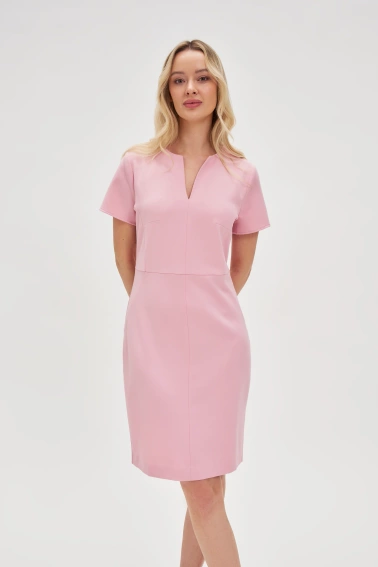WOMEN'S DRESS L-SU-4632 PINK