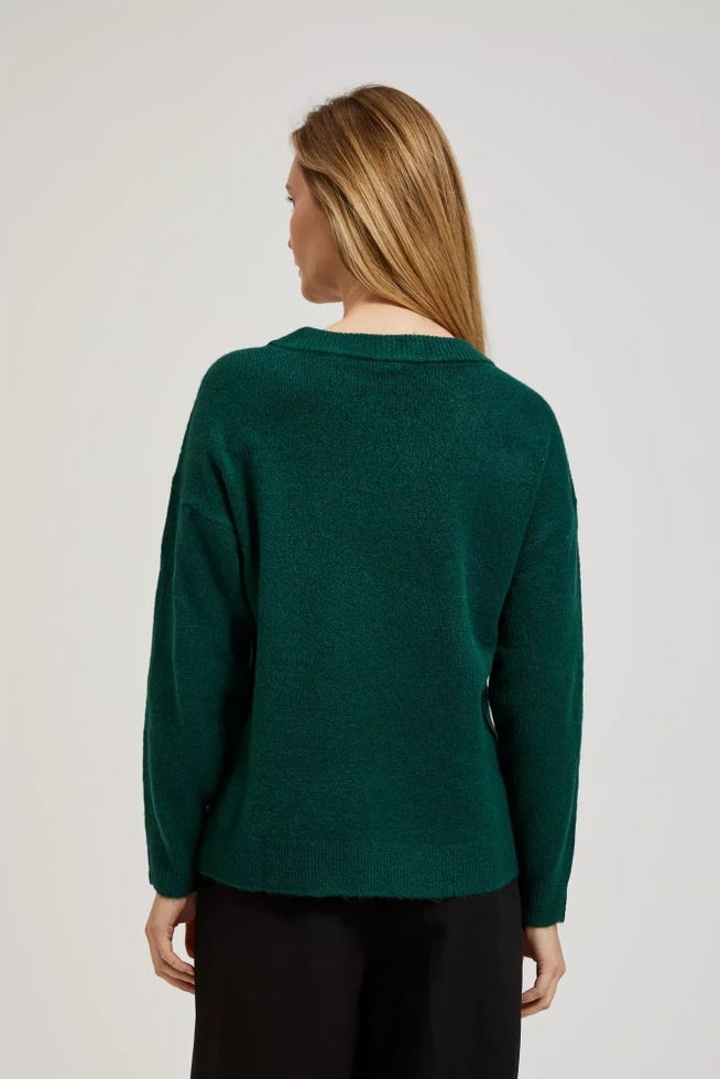 SWETER DAMSKI Z-SW-4251 D.GREEN