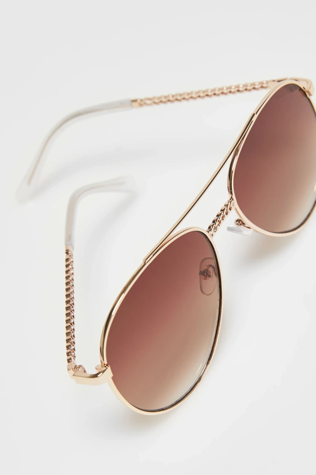 WOMEN'S GLASSES L-OK-4610 BEIGE-set