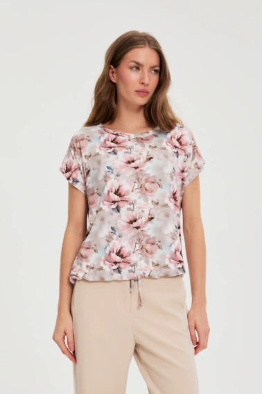 WOMEN'S TSHIRT L-TS-4937 L.PINK