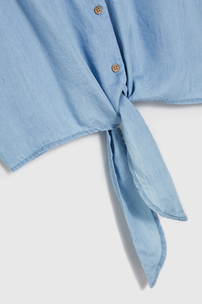 WOMEN'S SHIRT L-KO-4636 BLUE-set
