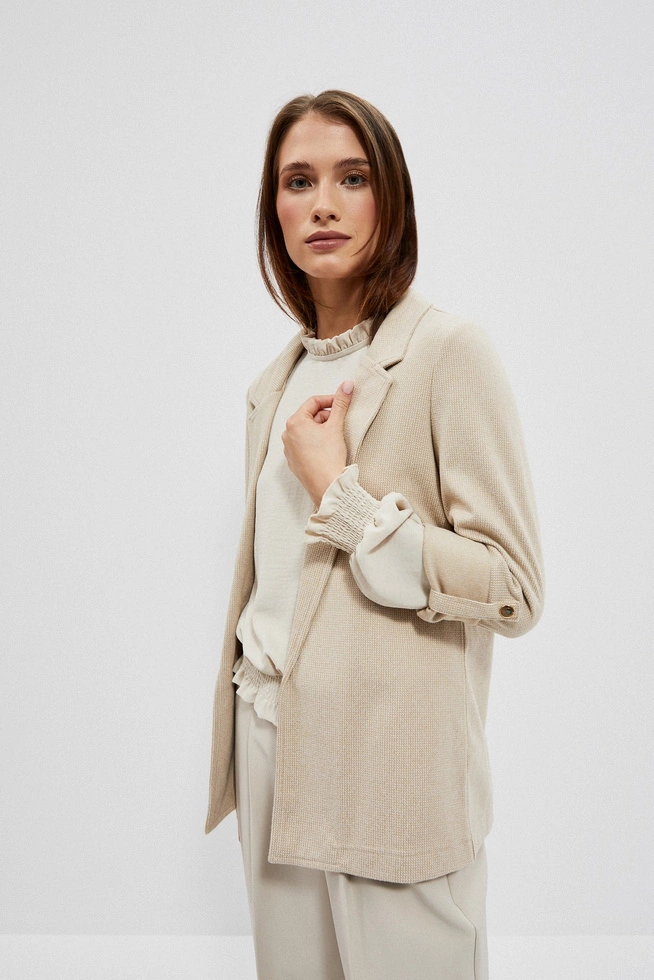 MARYNARKA DAMSKA L-MR-4005 D.BEIGE